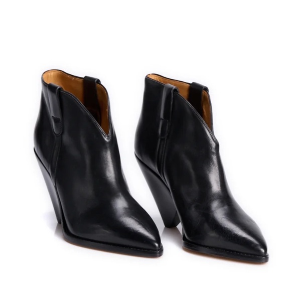 Isabel Marant Lenstam Iconic Western Story Boots - Picture 1 of 6
